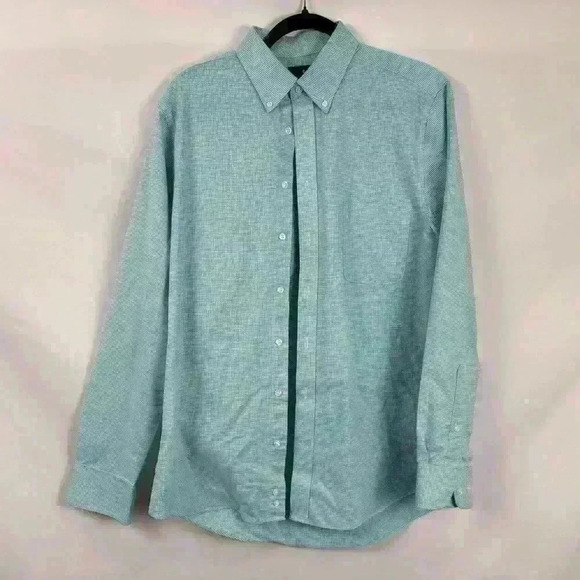 Button Down Dress Shirt Business Casual Office - Picture 1 of 5